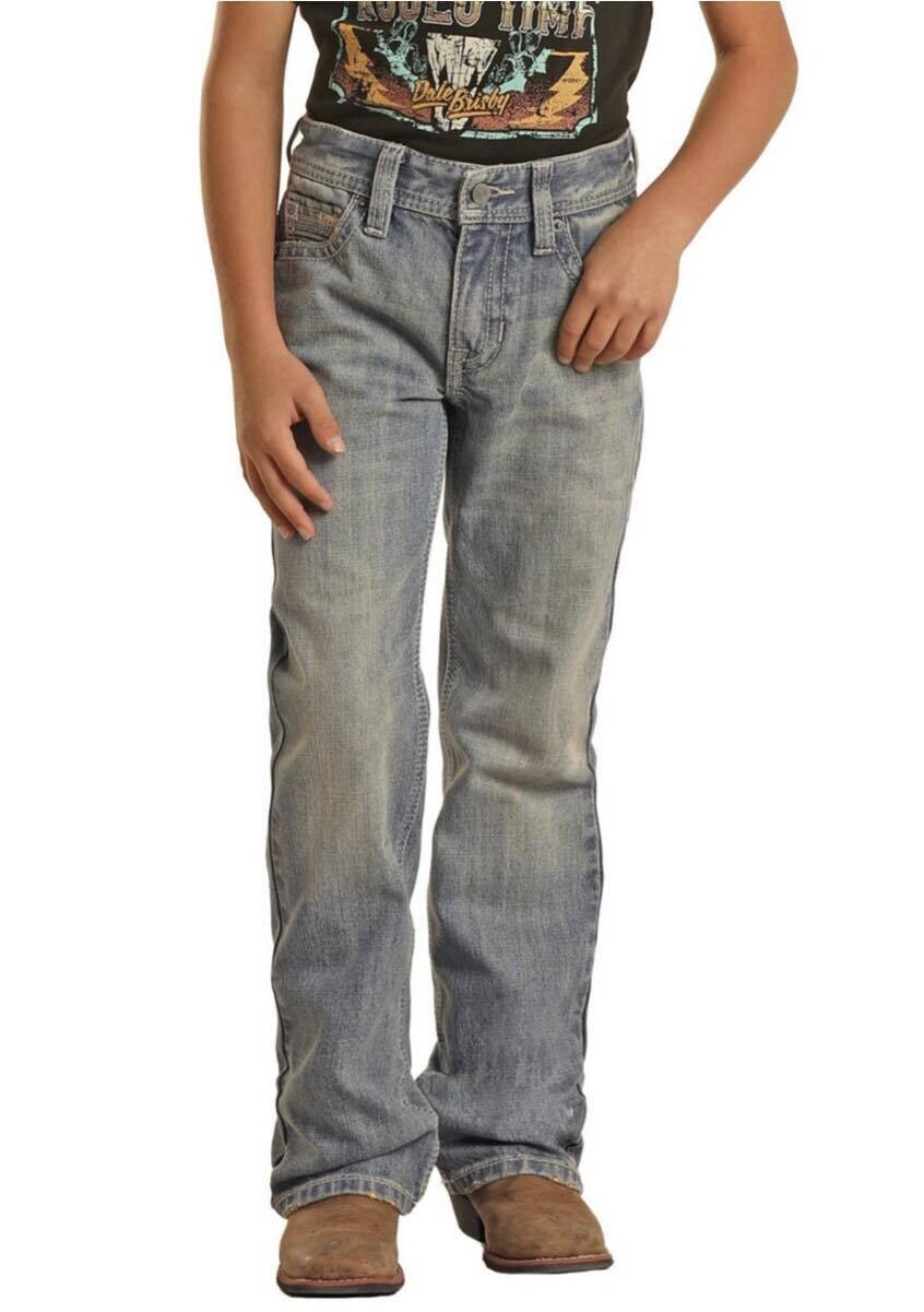 Straight Raised Bootcut, Size: 8