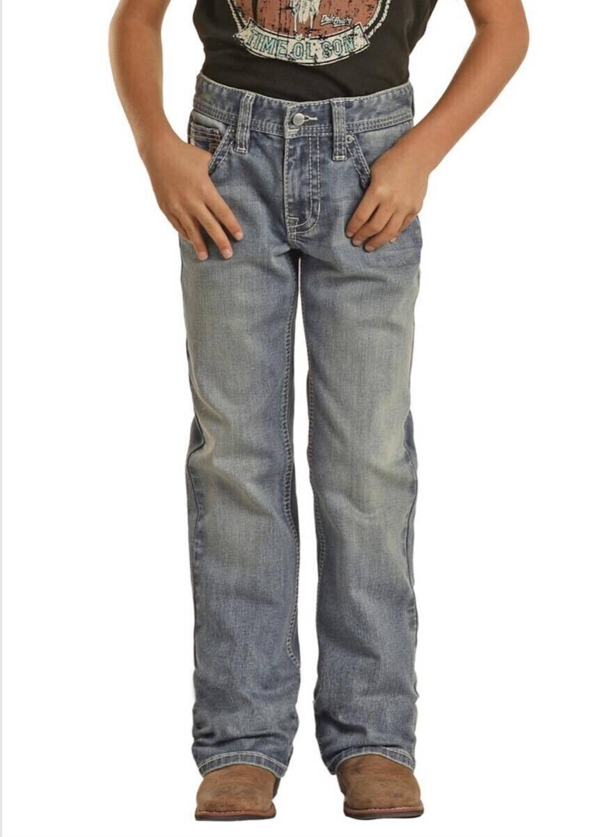 Youth Chain Stitch Bootcut