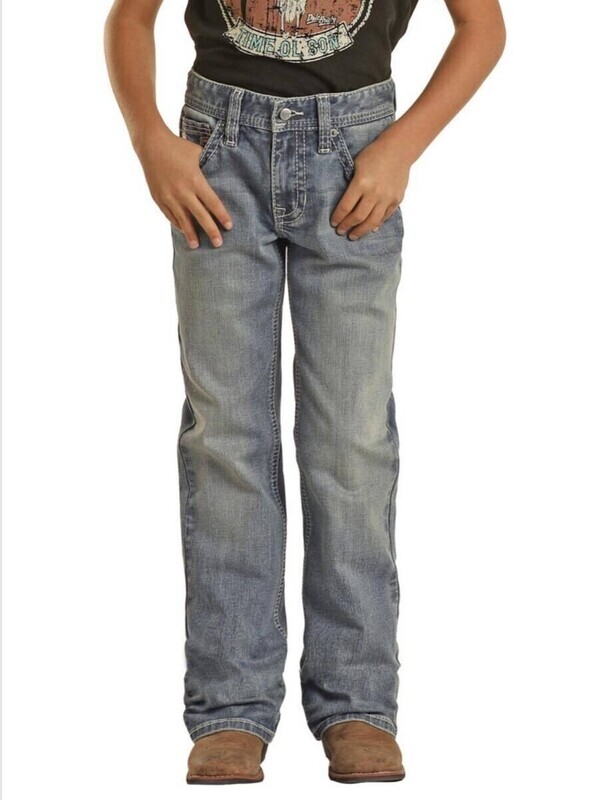 Youth Chain Stitch Bootcut