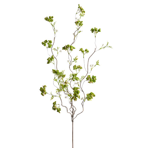 36&quot; Green Sedum Berry Branch