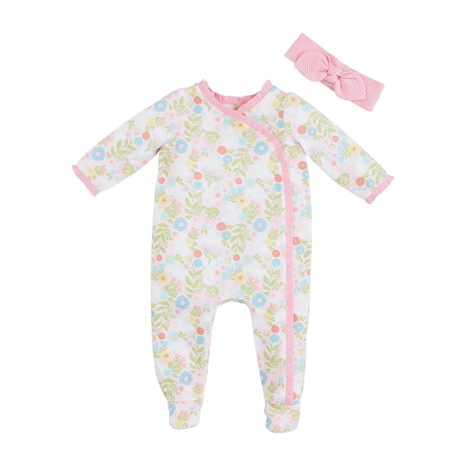 Bunny Print Sleeper Set