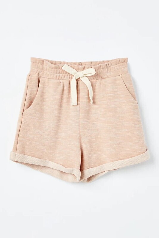 Heathered Knit Shorts, Size: 7/8