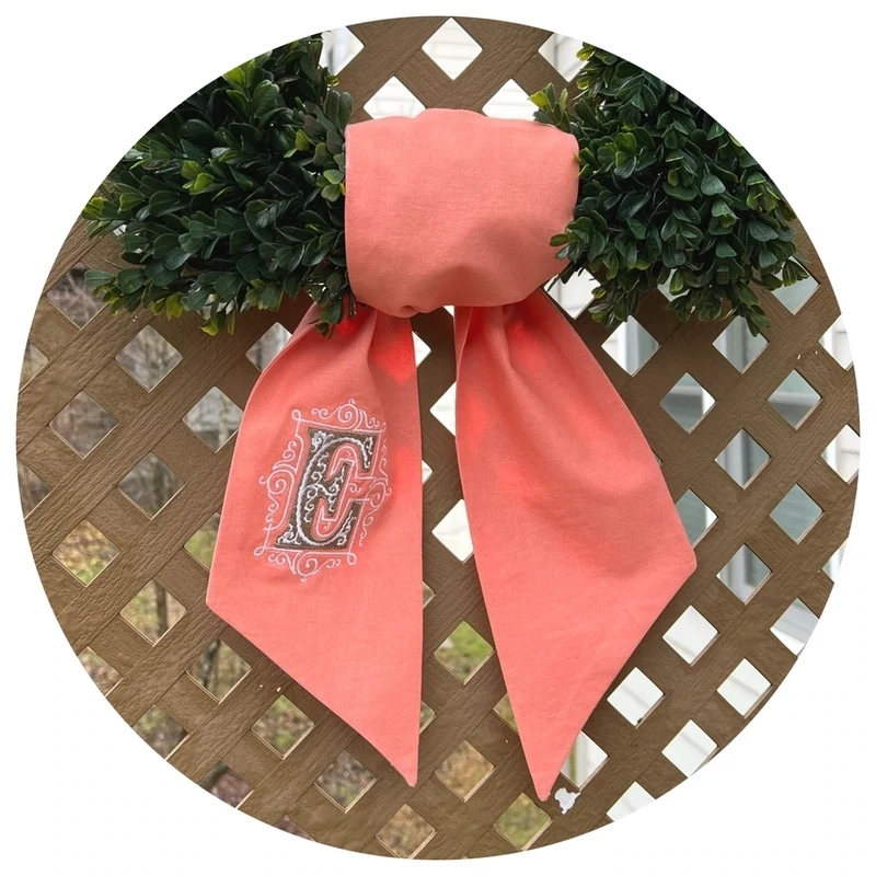 Linen Sash-Mango