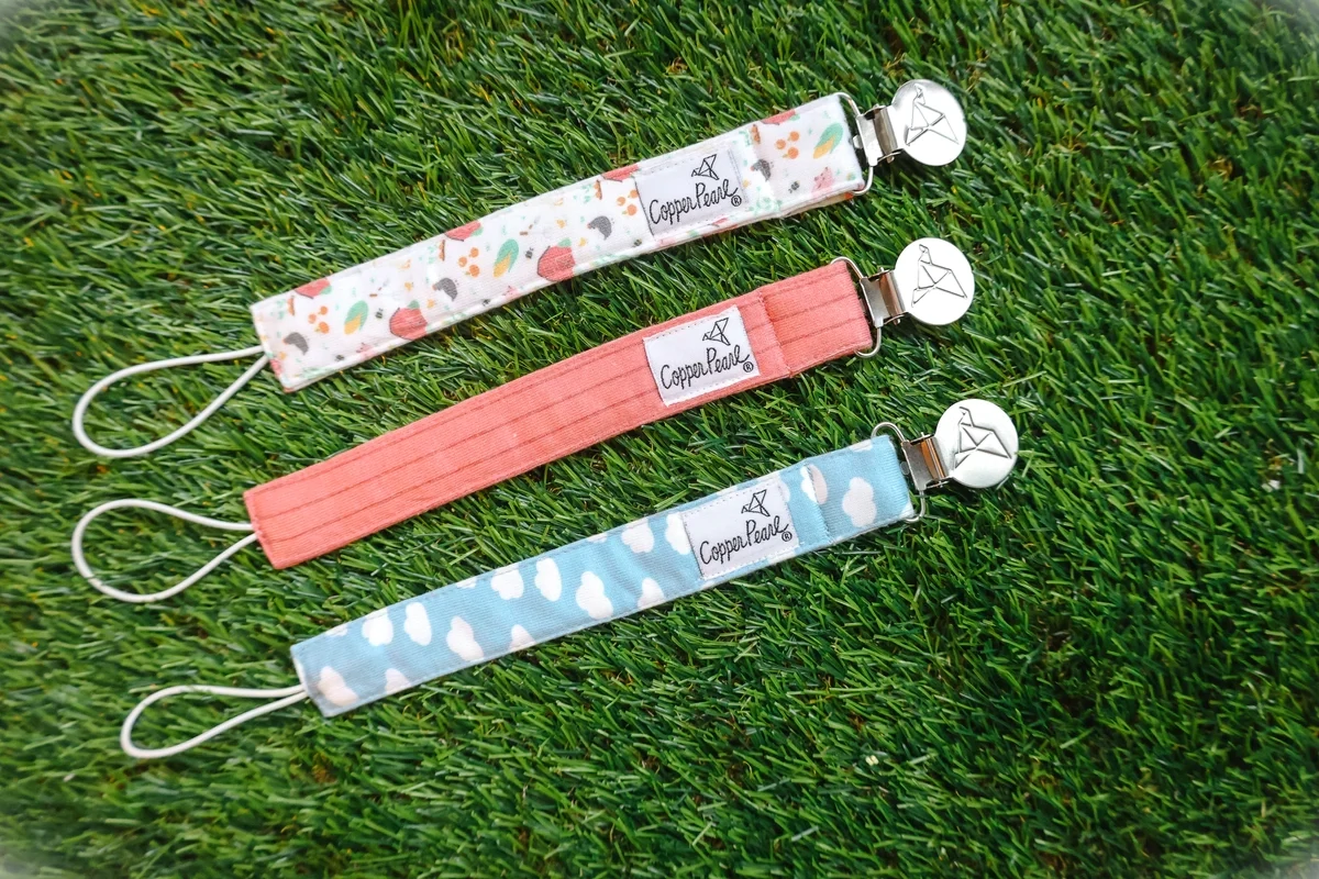 Farmstead Binky Clip Set