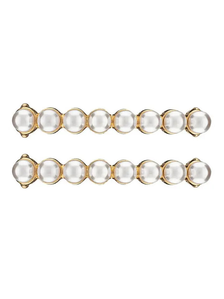 Lace Charm- Pearls Gold