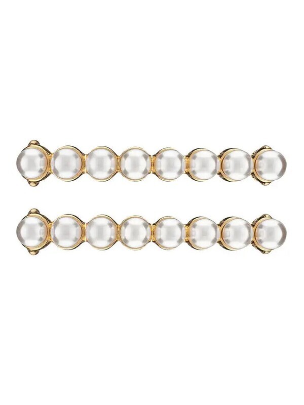 Lace Charm- Pearls Gold