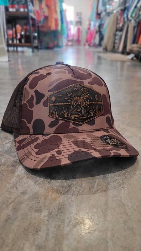 5 Panel Brown Camo-Dog