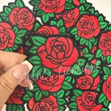 Red Rose Patch