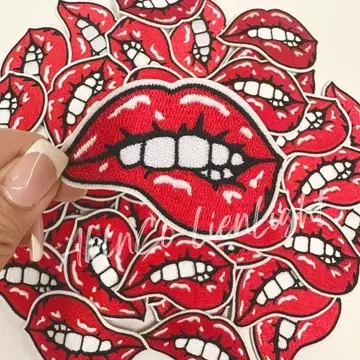Red Lips Patch