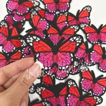 Pink Butterfly Patch