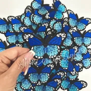 Blue Butterfly Patch