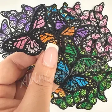 Small Rainbow Butterfly-Orange