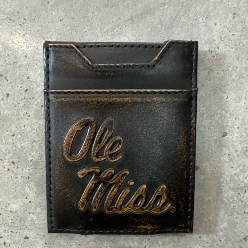 Antique Debossed Front Pocket Wallet-UMS