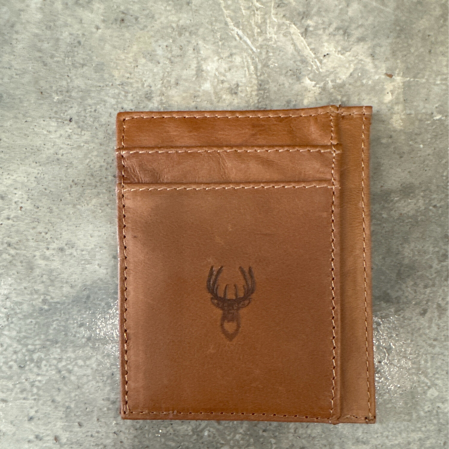 Zeppro Slim Front Pocket Wallet- Buck