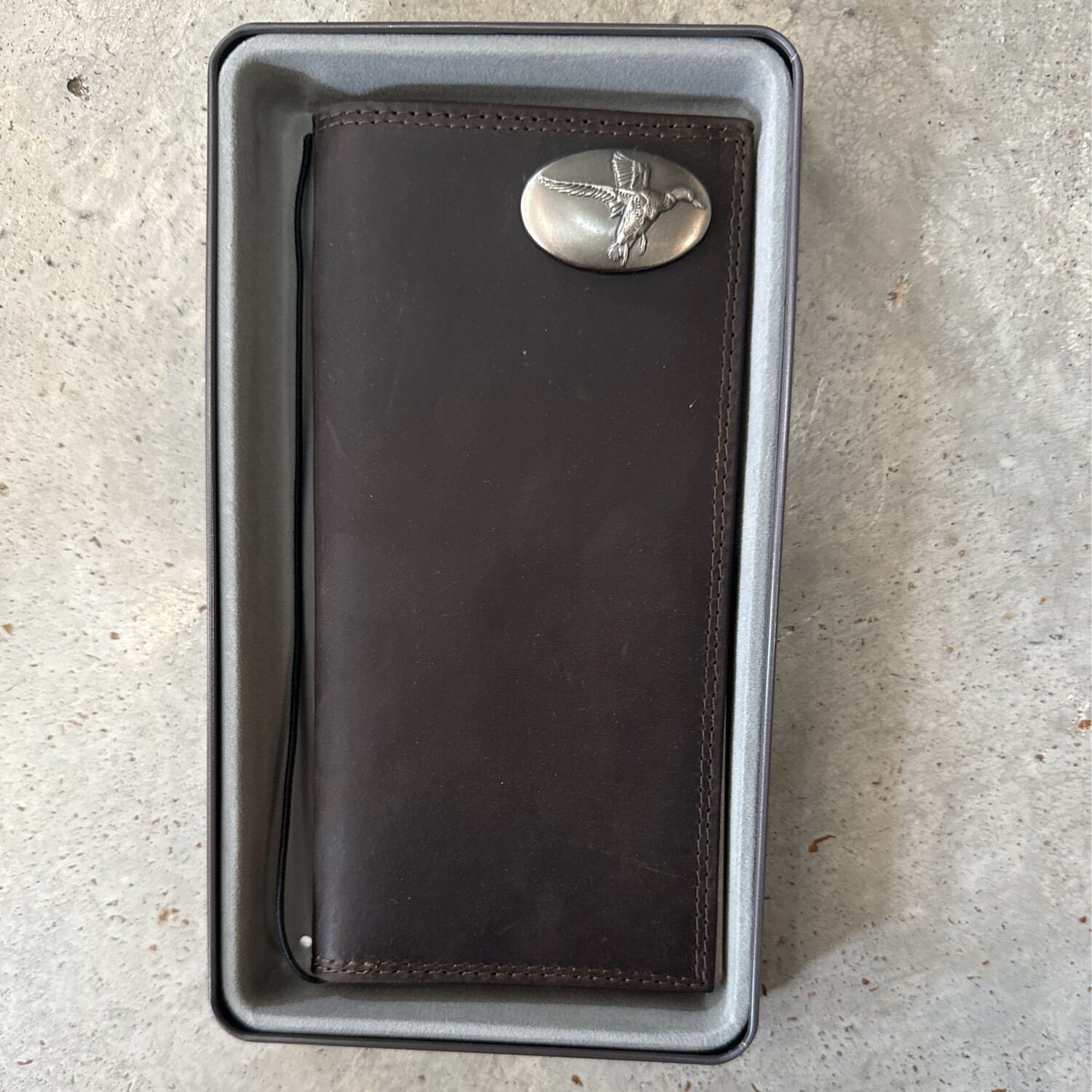 Zeppro Brown Long Wallet - Duck