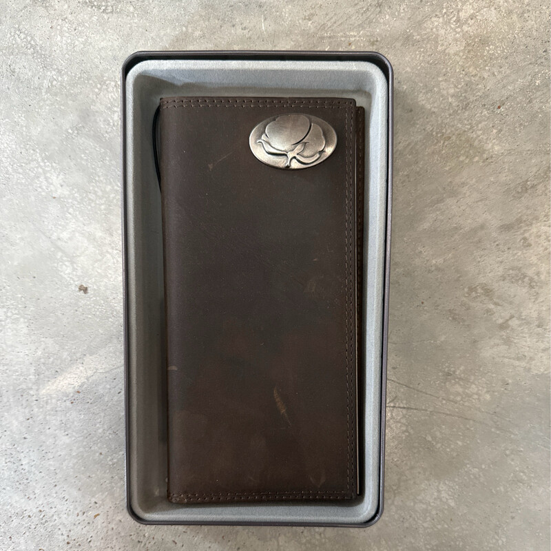 Zeppro Brown Long Wallet - Cotton