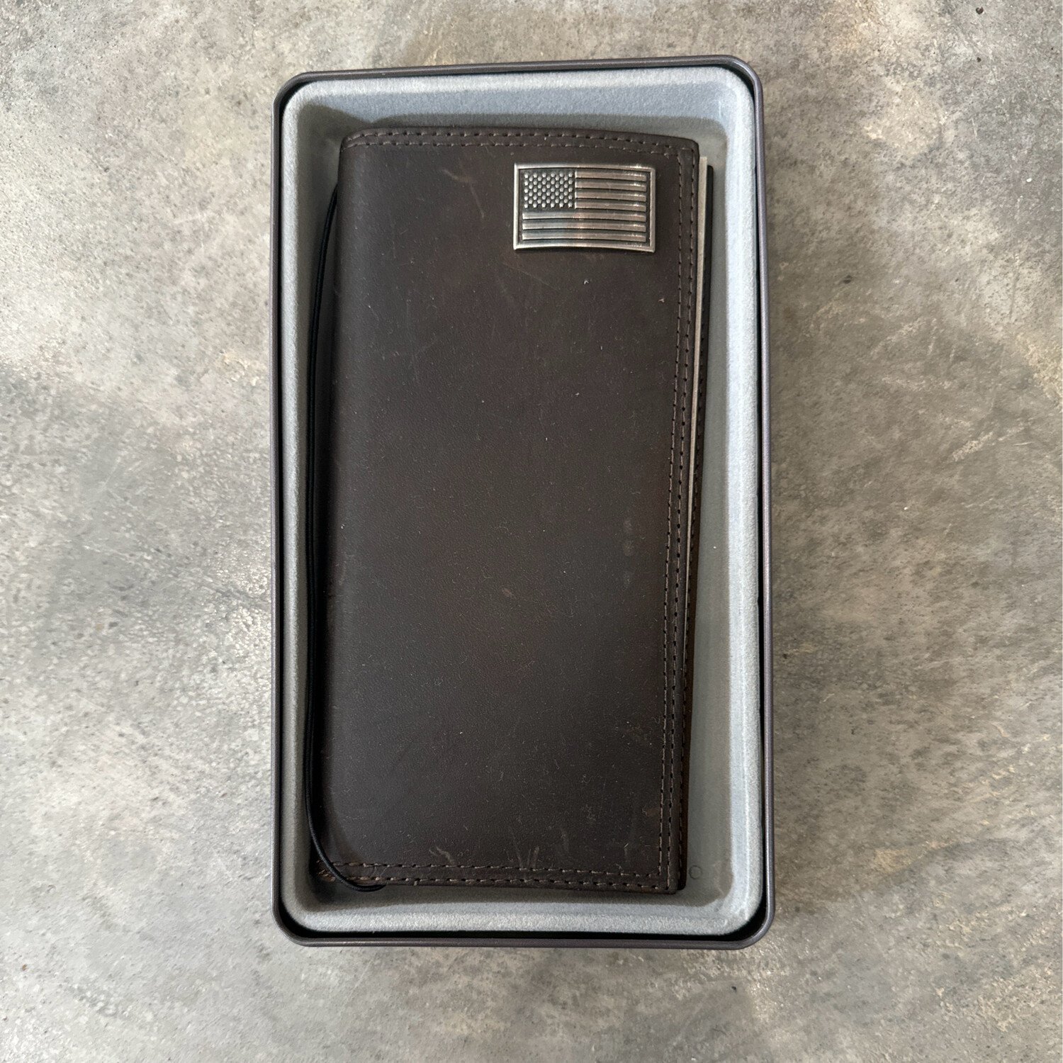 Zeppro Brown Long Wallet - USA