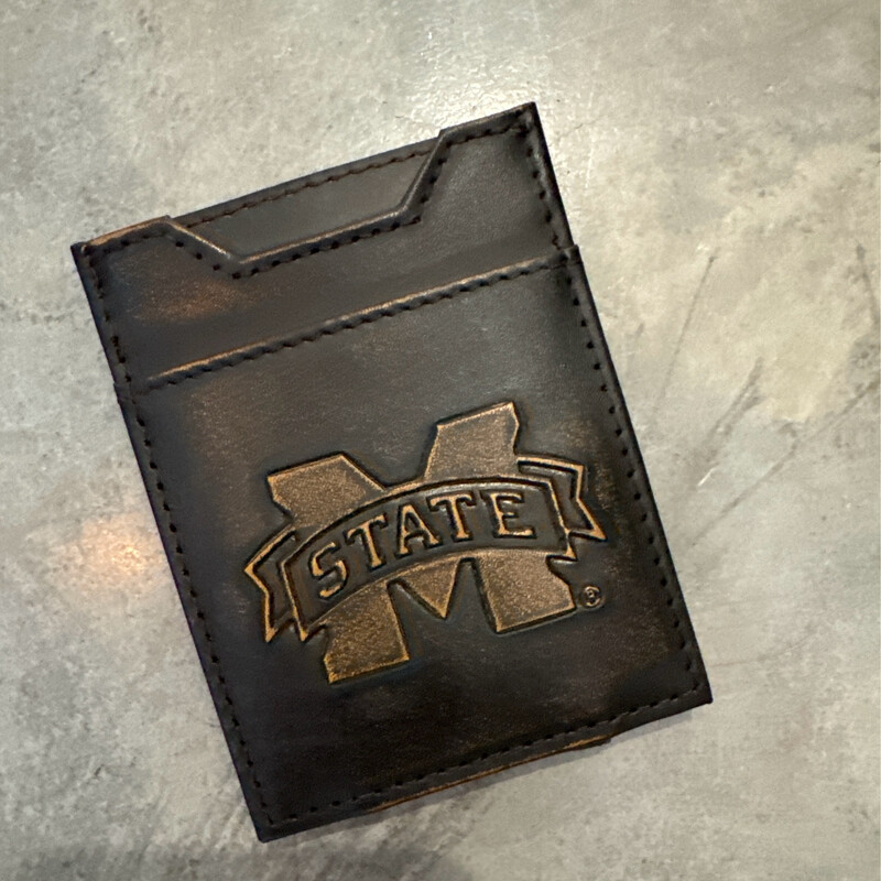 Antique Debossed Front Pocket Wallet-MSSU