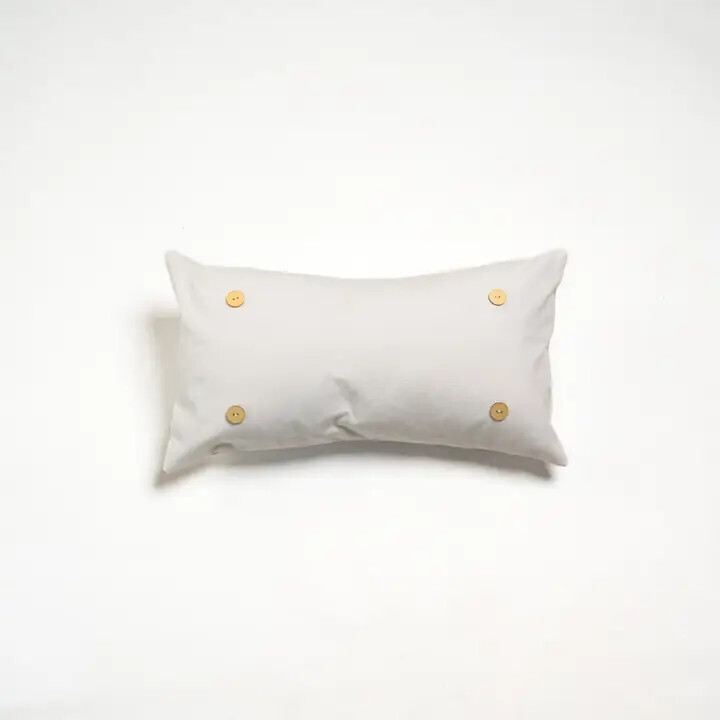 Lumbar Button Pillow