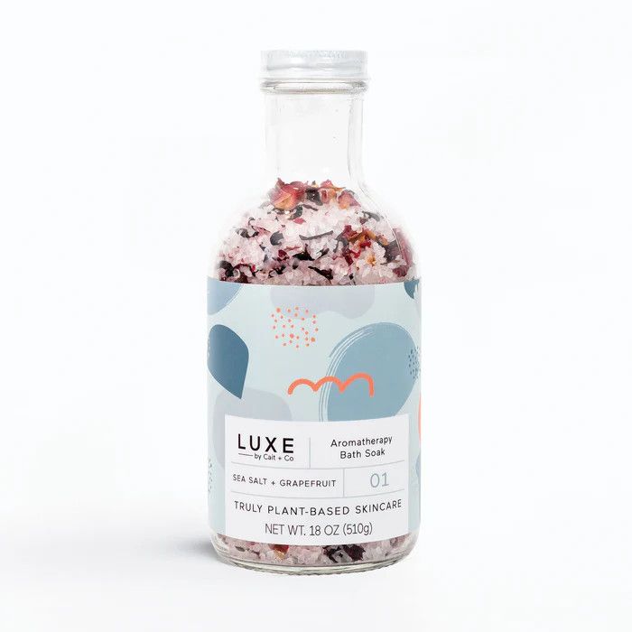 Sea Salt + Grapefruit Aromatherapy Bath Soak
