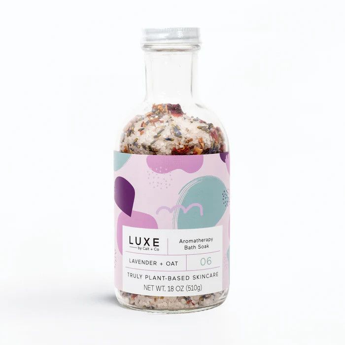 Lavendar + Oat Aromatherapy Bath Soak