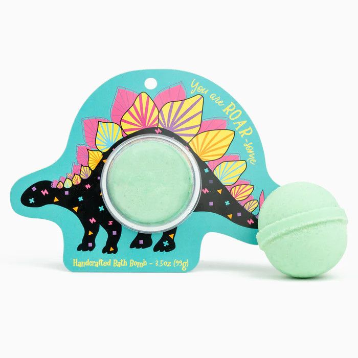Stegasaurus Clamshell Dinosaur Bath Bomb
