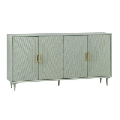 Arvada Four-Door Sideboard-Sage Green