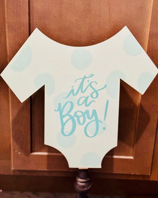 It&#39;s a Boy Topper