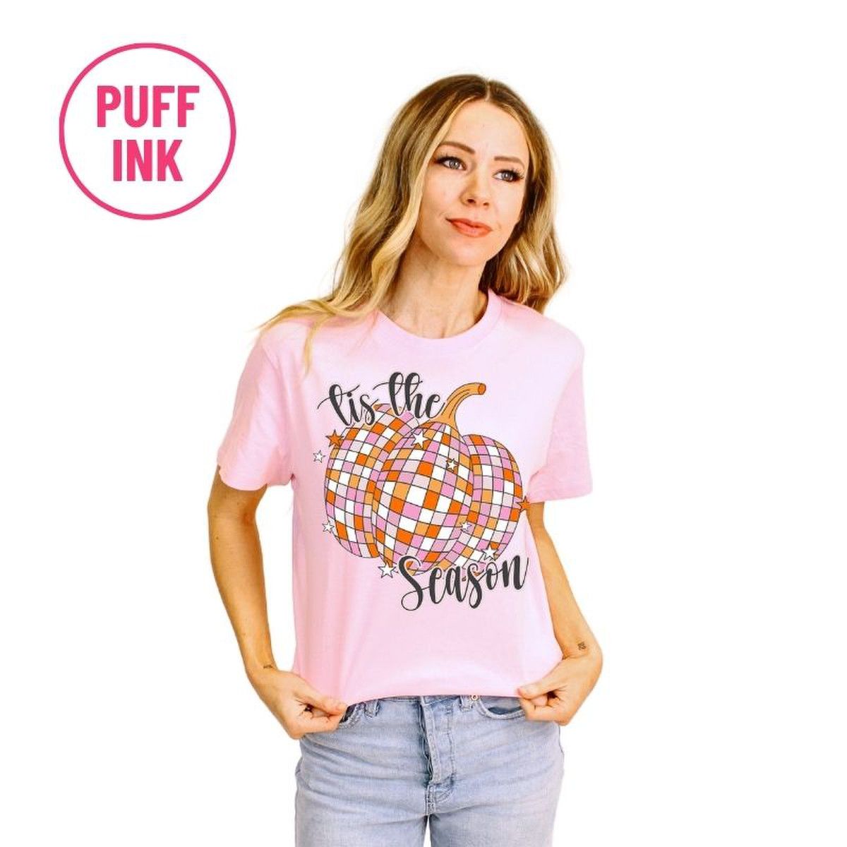 Tis the Season Disco Pumpkin Tee