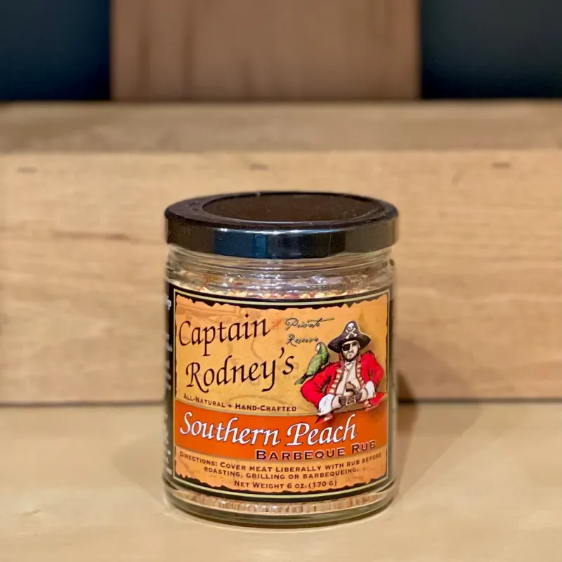 VG Captain Rodney&#39;s- Southern Peach BBQ Rub