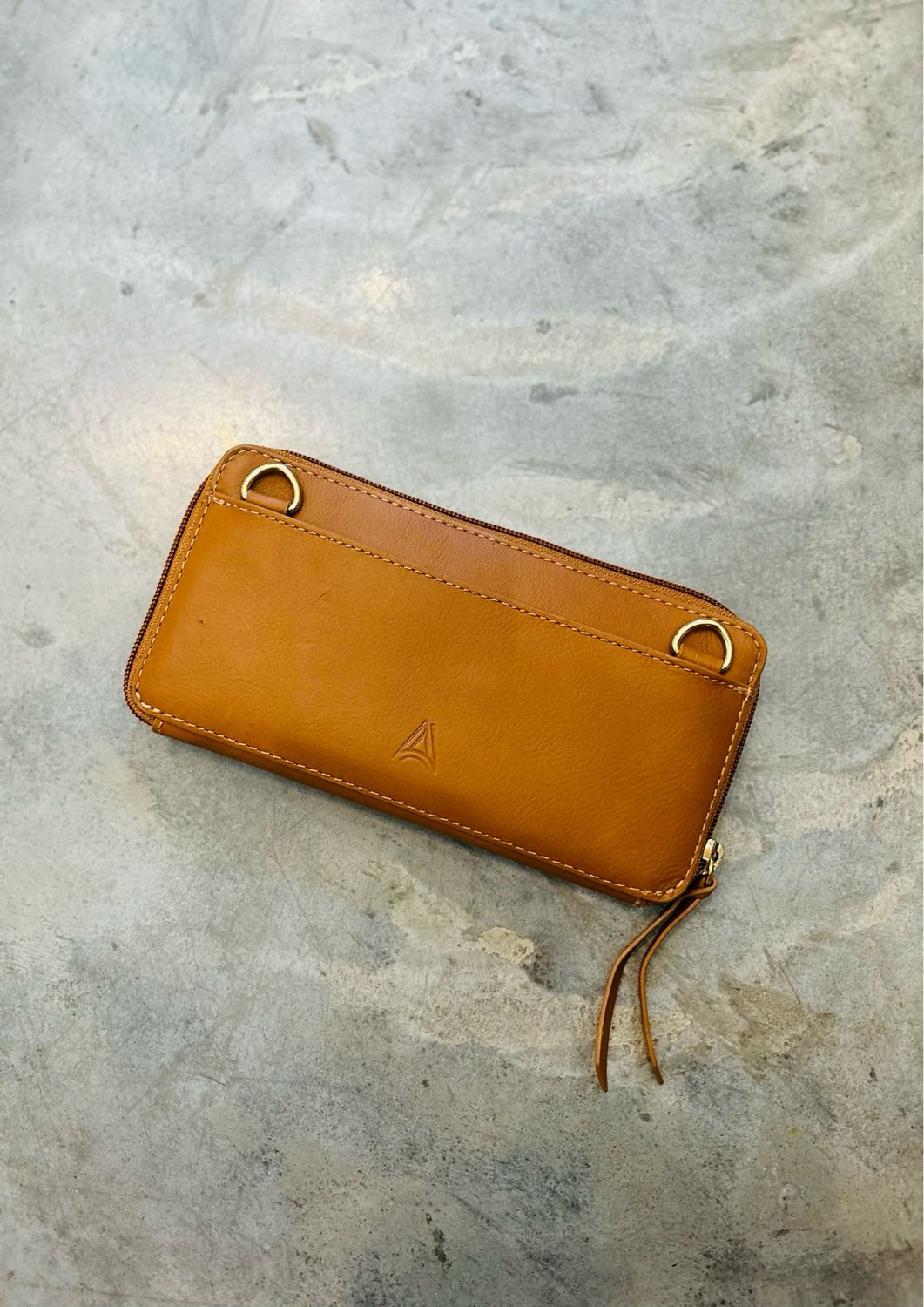 Amerie Continental Wallet - Cognac