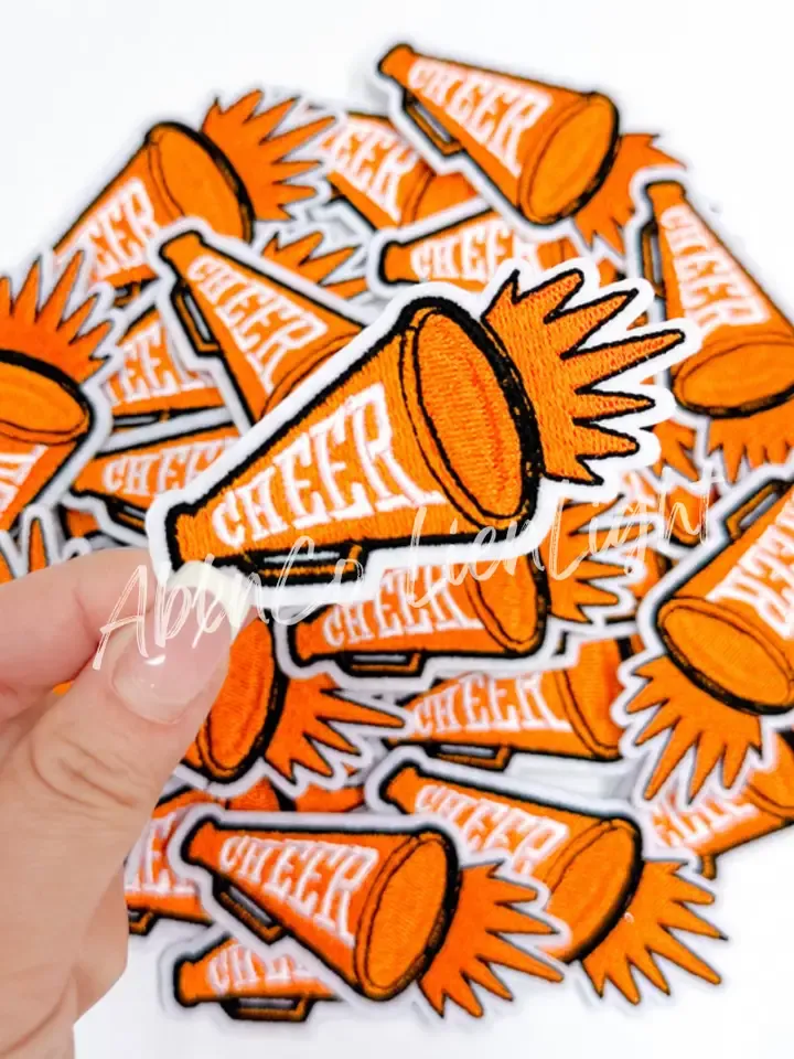 Orange Megaphone Patch