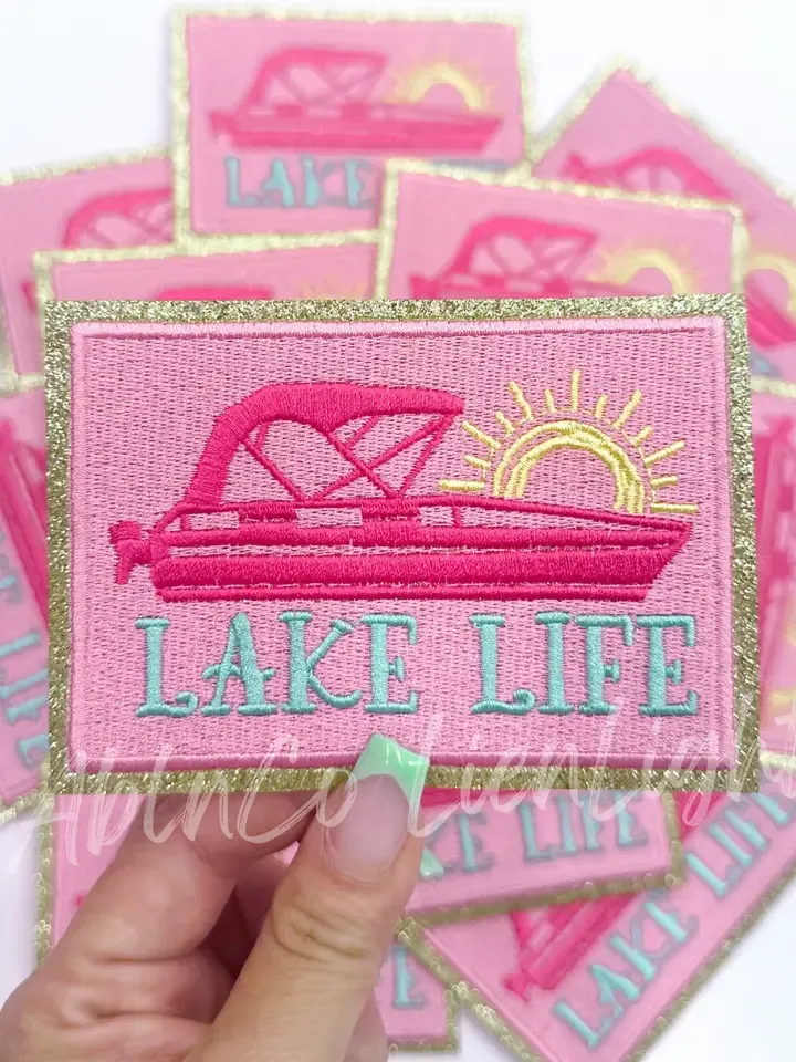 Pontoon Lake Life Patch
