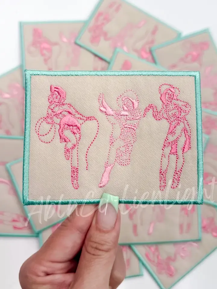 Dancing Cowgirl Patch