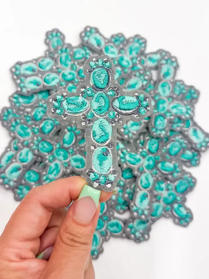 Cross Turq Patch