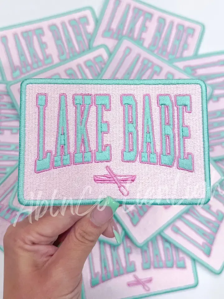 Lake Babe Preppy Patch