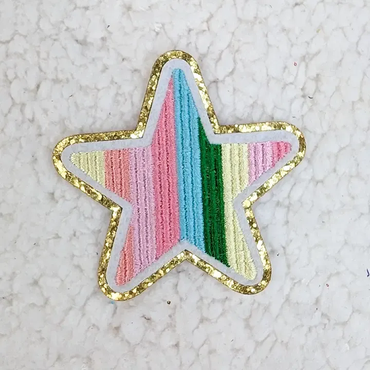 Multicolored Star Patch