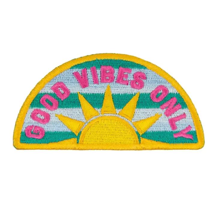 Good Vibes Only Sunshine Patch