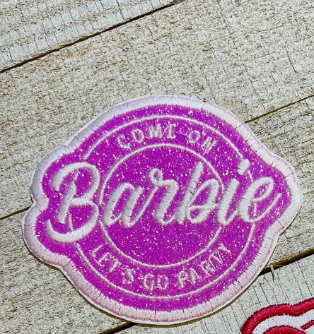 Come on Barbie Let&#39;s Go Party Patch