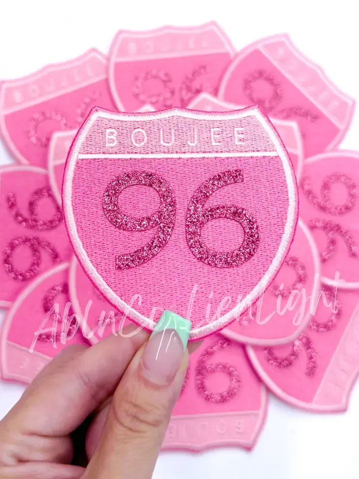 Route 96 Glitter Patch