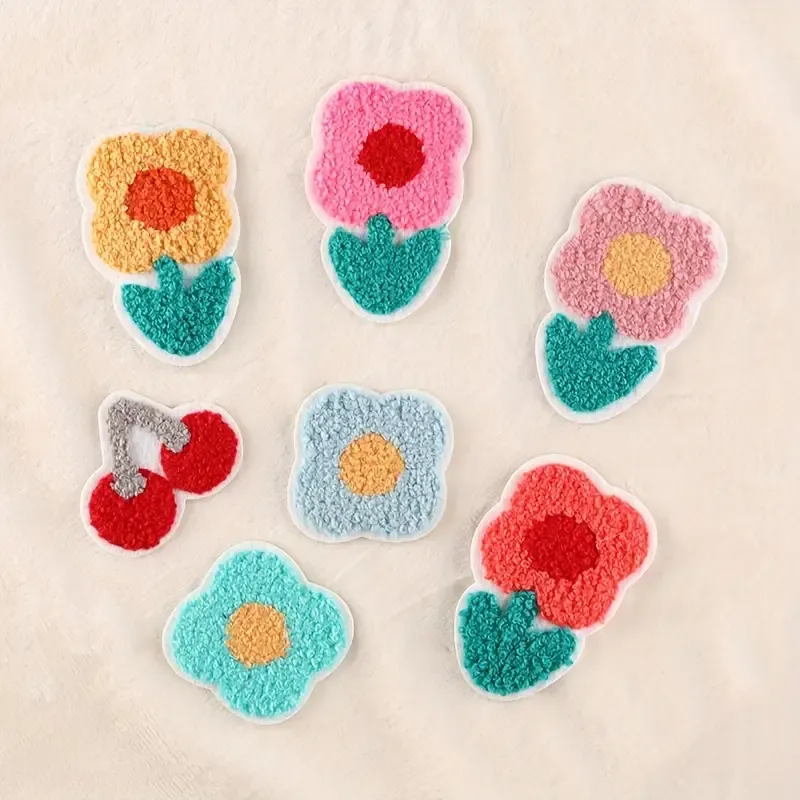 Flowers/Cherry Emb Patches