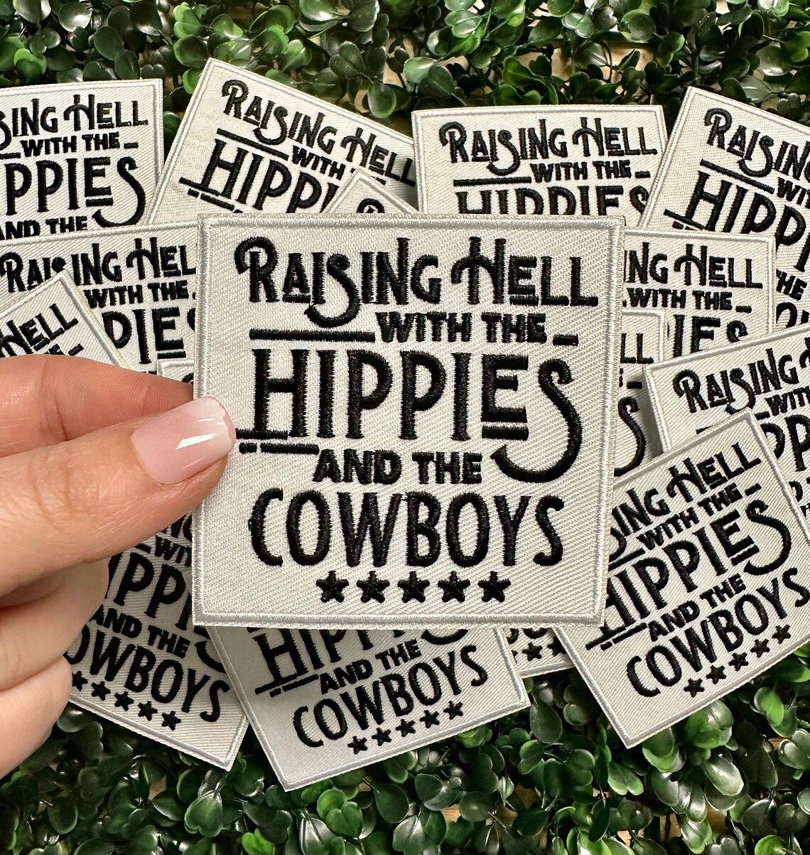 Hippies &amp; Cowboys Patch