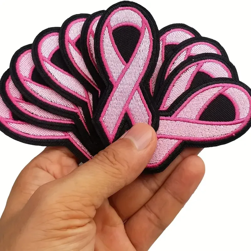 Pink Ribbon Breast Cancer Patch