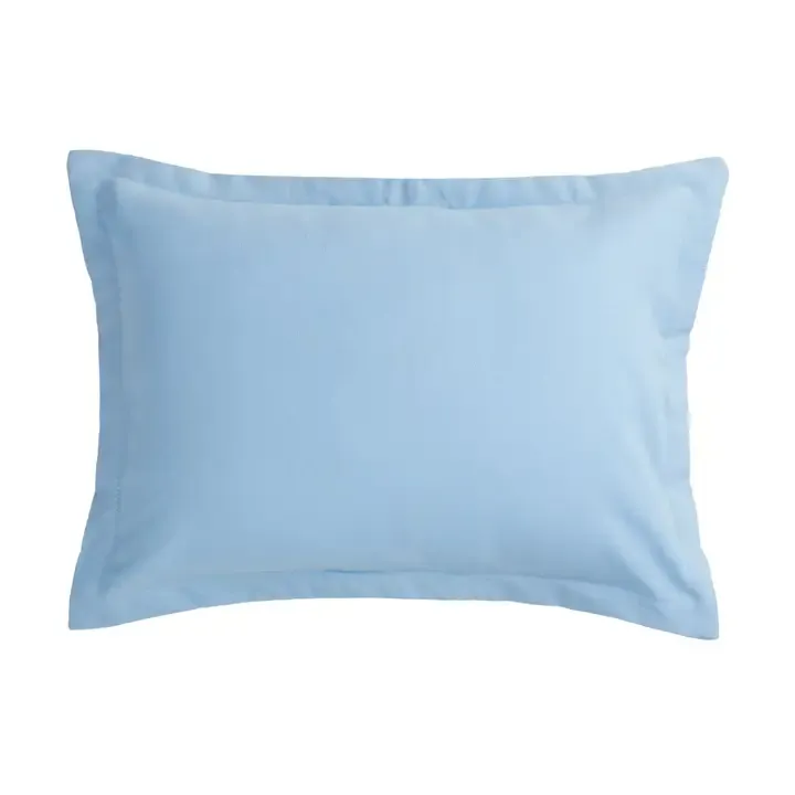 Light Blue Linen Baby Billow Sham
