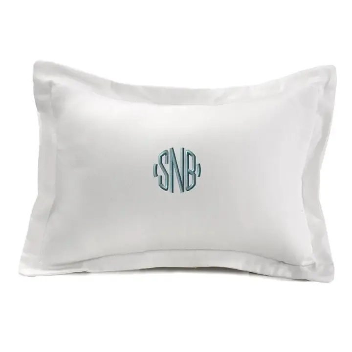 White Cotton Baby Pillow Sham