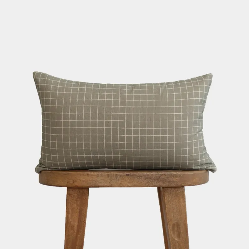 Wells Grid in Moss-Lumbar-12x20&quot;