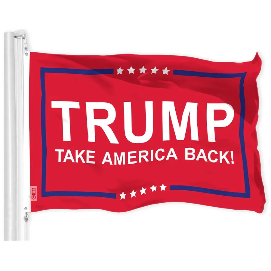 Trump Take America Back Red Flag 3x5