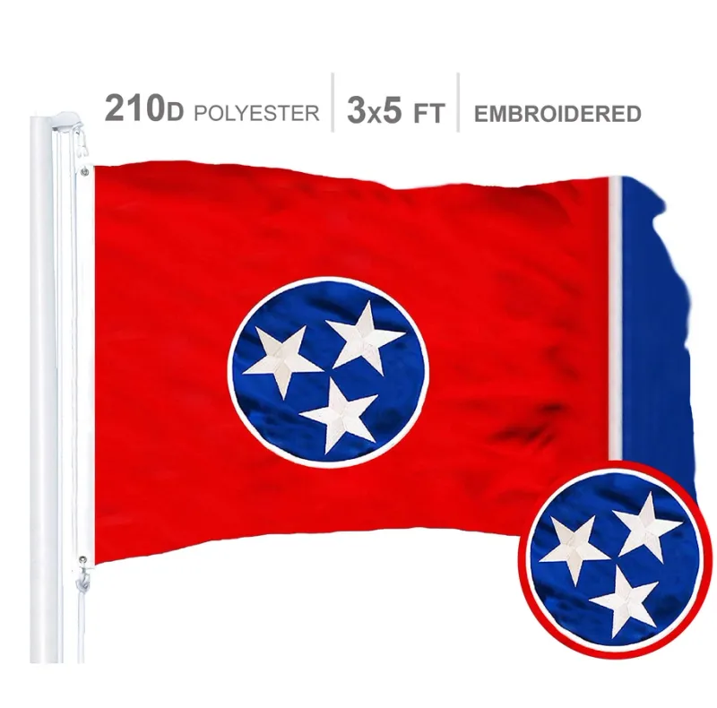 TN State Flag 3x5