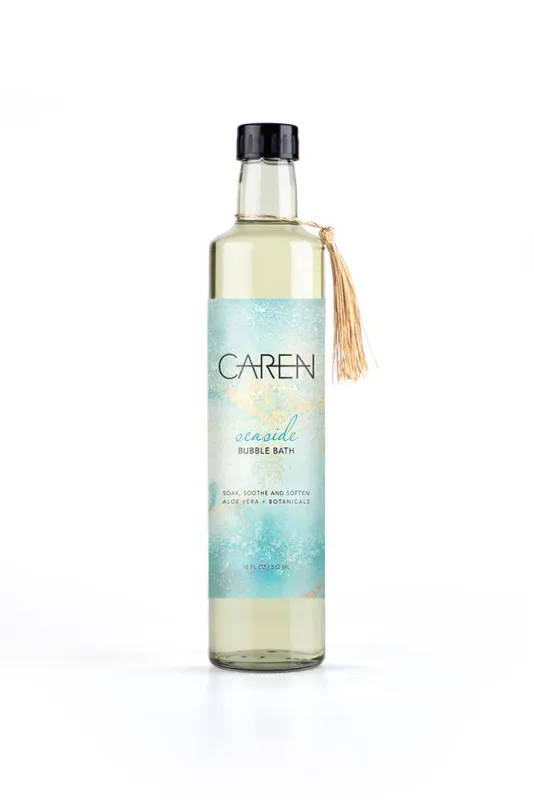 Seaside Bubble Bath 18oz Glass Bottle