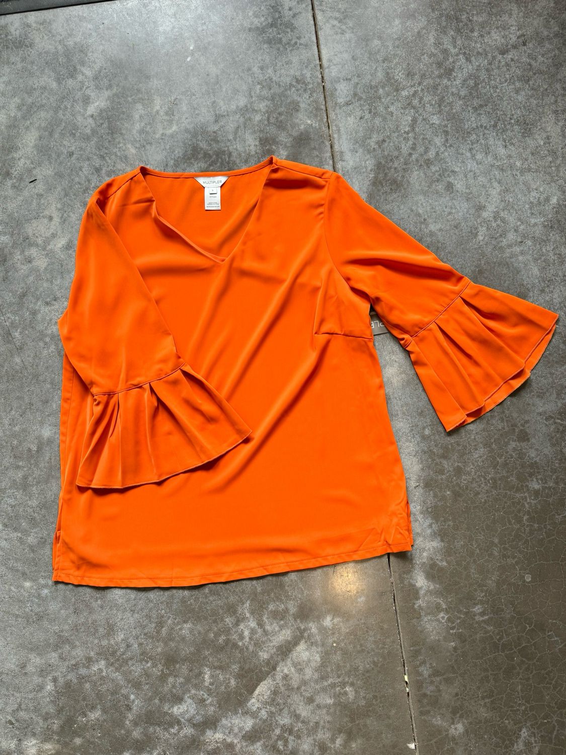 Casual Chic Top-Rust